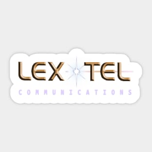 LexTel Communications Logo Sticker